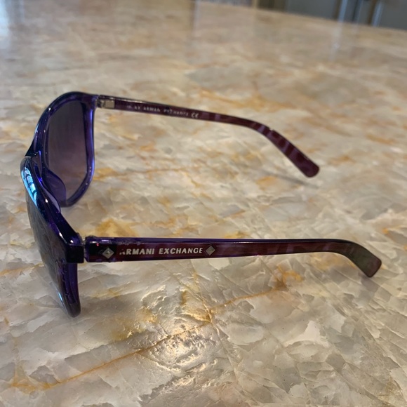 Armani Exchange Accessories - Royal purple Armani Exchange big sunglasses Armani Exchange Accessories - Royal purple Armani Exchange big sunglasses